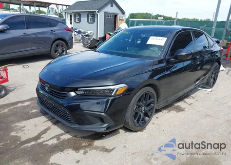 2023 Honda Civic Sport z USA, uszkodzony, nr VIN 2HGFE2F54PH558774